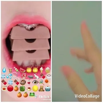 Chocolate Close-Up and Hand Gesture