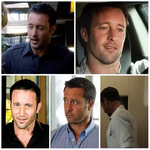 Man in Various Settings and Expressions