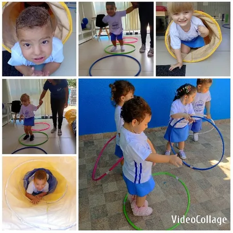 Children Playing in Indoor Area