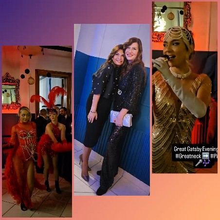 Performers in Glamorous Costumes