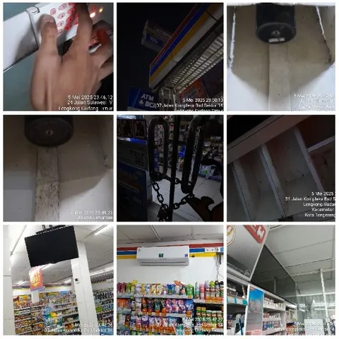 Scenes Inside a Convenience Store