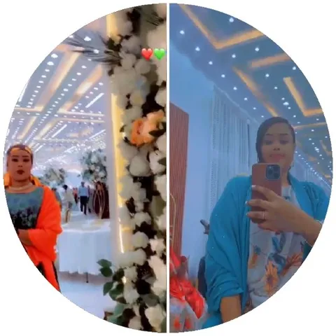 Elegant Venue and Reflective Selfie