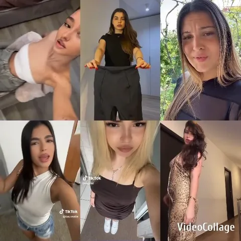 Individuals Posing in Various Outfits