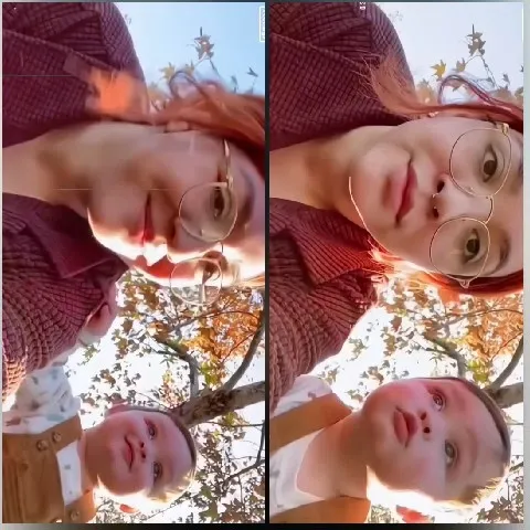 Selfies with Woman and Baby
