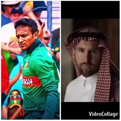 Cricket Player and Traditional Attire