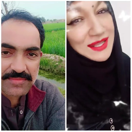 Man and Woman in Contrast