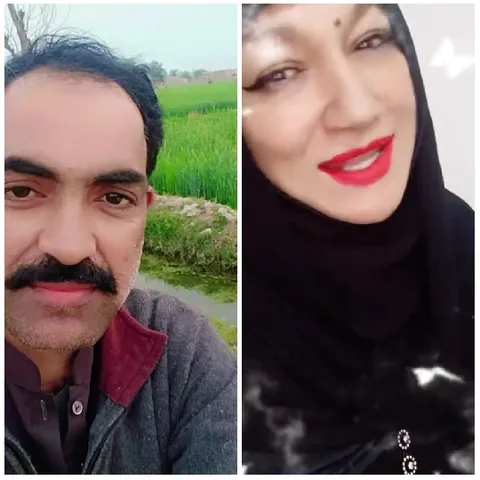 Man and Woman in Contrast