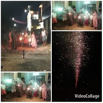 Night Celebration with Sparklers