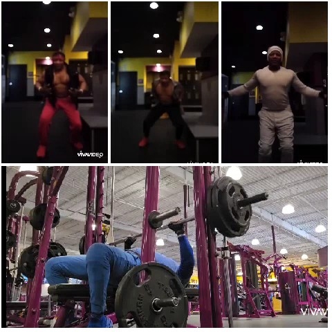 Strength Training with Weights in Gym