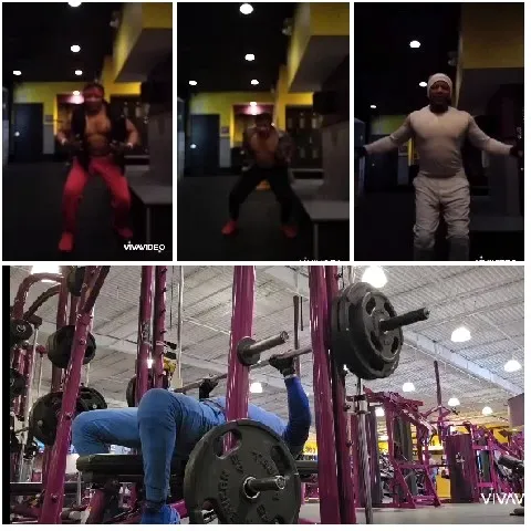 Strength Training with Weights in Gym