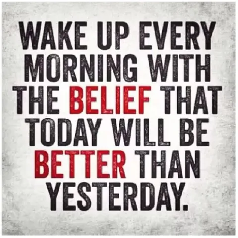 Motivational Text on Light Gray