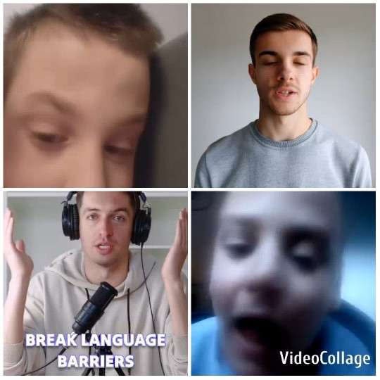 Faces and Conversations Collage