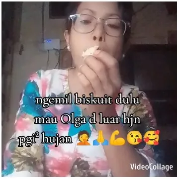 Person Enjoying Biscuit Indoors