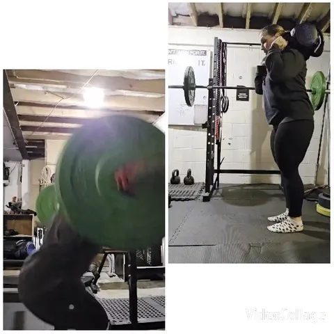 Gym Scenes of Weightlifting and Squats