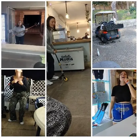 Various Scenes of People in Activity