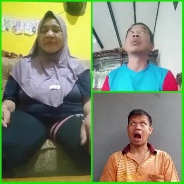 Three Friends in Unique Settings
