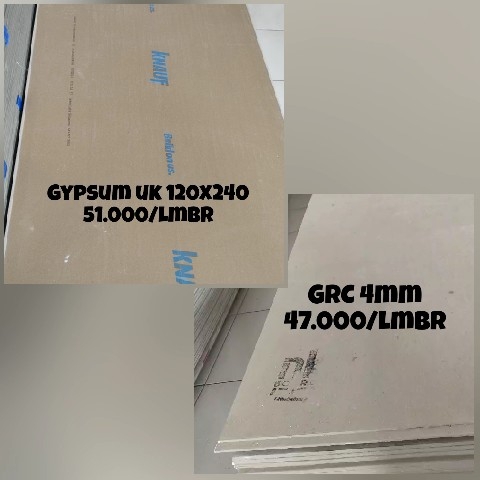 Gypsum and GRC Construction Materials