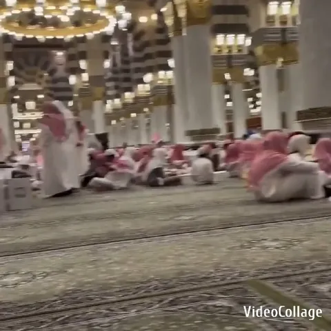 Interior of a Large Mosque