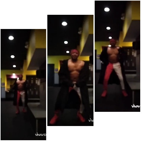 Man in Dimly Lit Indoor Setting