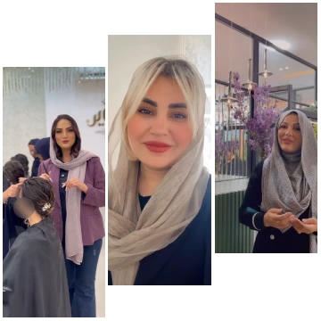 Hair Salon Moments with Clients