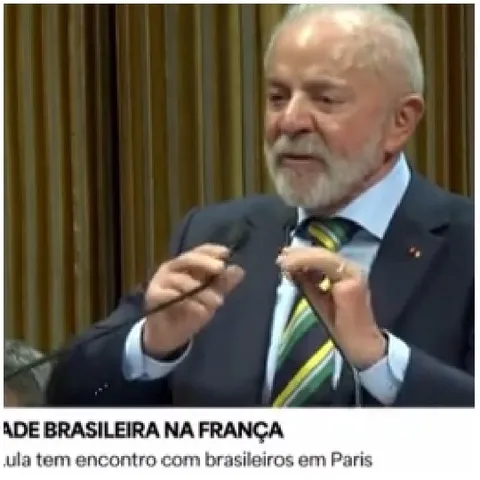 Elderly Man Speaking at Podium