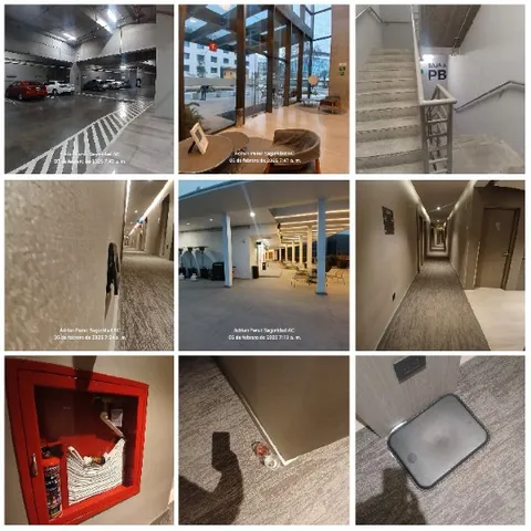 Building Interior and Exterior Areas