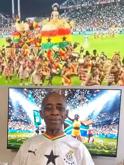 Stadium Gathering with Celebratory Scene