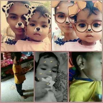 Child and Parent with Fun Filters