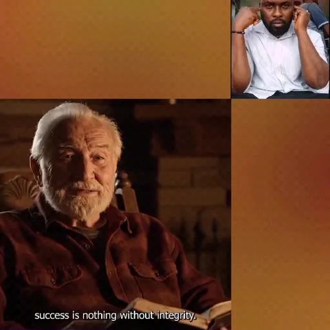 Older Man Reflects On Success And Integrity