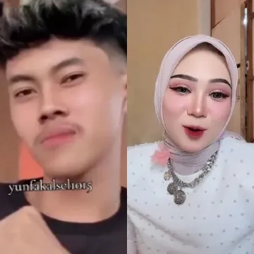 Two People in Different Attires
