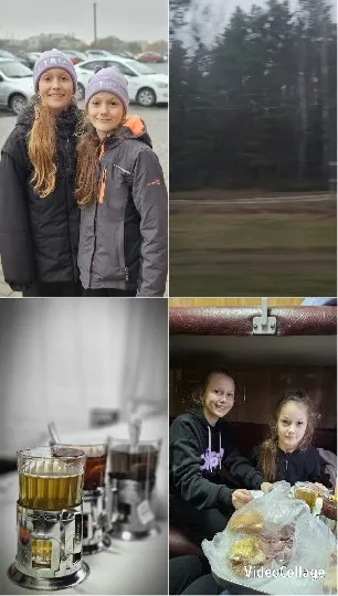 Winter Smiles and Train Moments