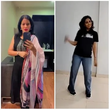 Mirror Selfie and Casual Hallway Pose