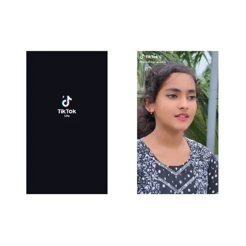 Person Outdoors with TikTok Logo