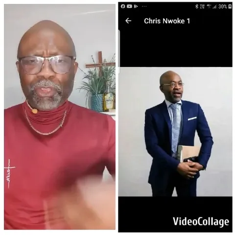 Man Speaking and Standing