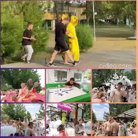 Costumed Fun at Public Event