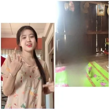 Woman Making Gestures in Playful Pose