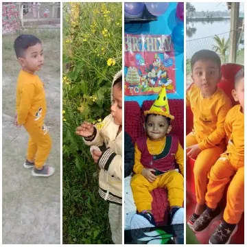 Children in Colorful Settings