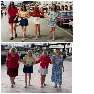 Four Women Through the Years