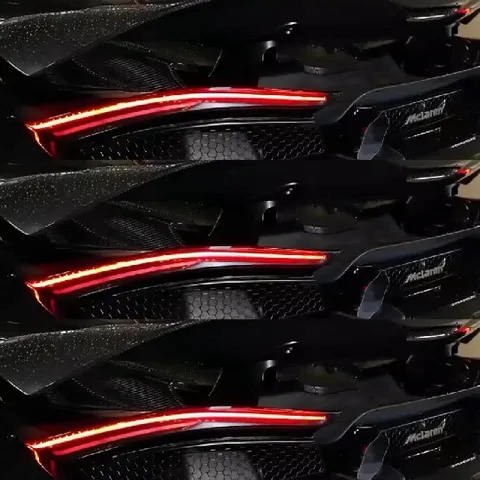 Luxury Sports Car Rear Tail Lights