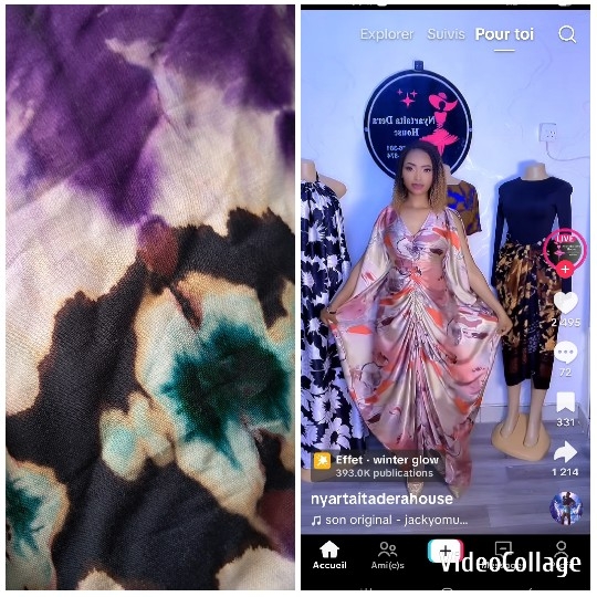 Colorful Fabric and Dress Showcase