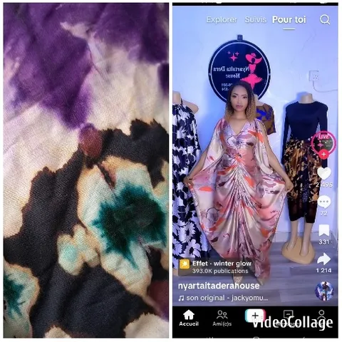 Colorful Fabric and Dress Showcase