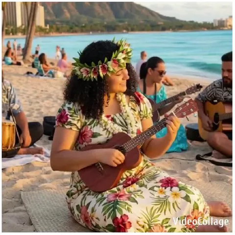 Musical Gathering on the Beach