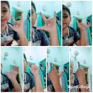 Child Gestures in a Room