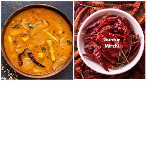 Indian Curry and Dried Chilies