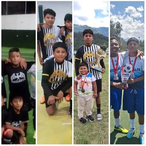 Young Soccer Players in Action
