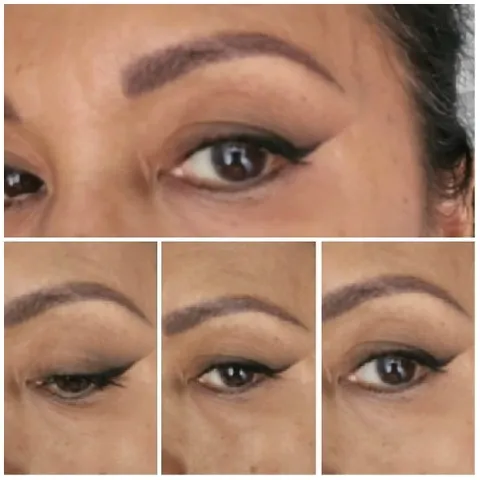 Close-Ups of Person's Eyes
