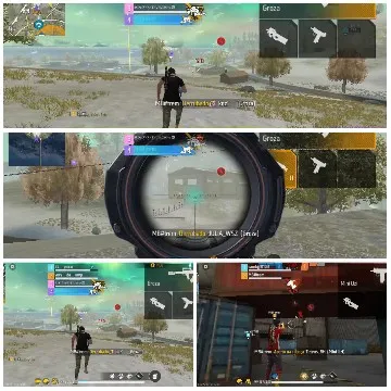 First-Person Shooter Game Screenshots