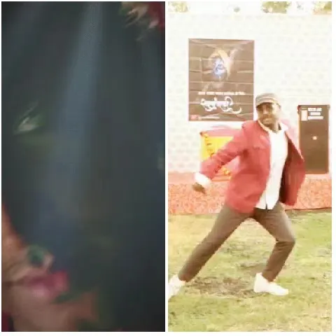 Dancer in Red Jacket Outside