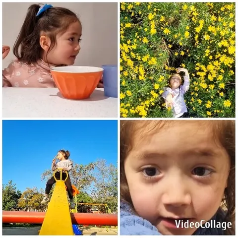 Child Enjoys Play in Nature