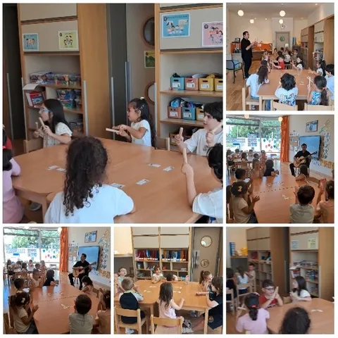 Children Engaged in Classroom Activities